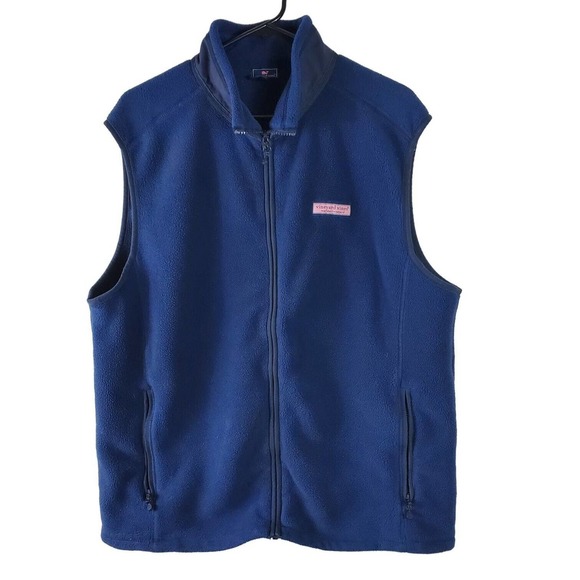 Vineyard Vines | Jackets & Coats | Vineyard Vines Vest Mens Large Blue ...
